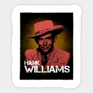 Hank Williams Sticker